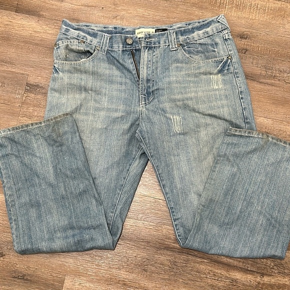 Basic Code Jeans Other - Basic Code Jeans Embroidered Distressed size 38x32